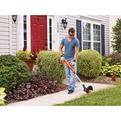 BLACK+DECKER 20V MAX* String Trimmer/Edger Kit, 10-Inch – LST201