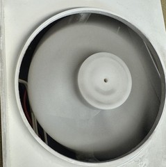 OEM GE Refrigerator EVAPORATOR FAN MOTOR ASSEMBLY WR60X10307 From M# GSS25TGPB