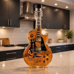 Guitar Whiskey Decanter, Rock Music Liquor Bottle, Electric Guitar Bourbon