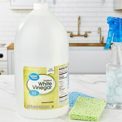 (4 pack) Great Value Distilled White Vinegar, 128 fl oz