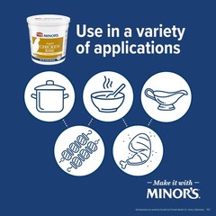 Minor’s Chicken Base and Stock, Great for Soup Broth, 16 Ounce (Pack of 1)