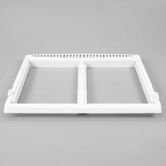 White Crisper Drawer Cover Frame Fit For Frigidaire Refrigerator 240364787 New