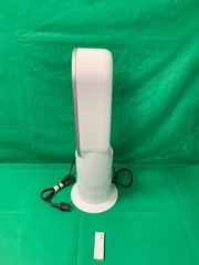 Dyson AM09 Hot & Cool Jet Focus Fan Heater- White/Silver