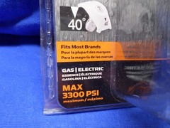 PowerCare 4-pk Quick Connect Nozzle Set Gas Electric Pressure Washer Max 3300PSI