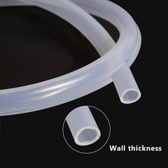 1/16″ ID X 1/8″ OD Pure Thin Silicone Tubing Food Grade Pure Silicon Tube High T