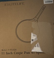 ESLITELIFE 11″ Non-Stick Crepe Pan w/ Spreader Induction Ready Y-PS1628