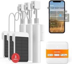 Smart Motorized Blinds Kit with Hub Mini Matter – Solar Powered & WiFi Control