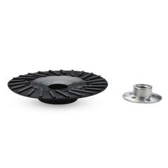 4-1/2″ x 5/8″-11 Resin Fiber Disc Backing Pad with Lock Nut for Angle Grinder