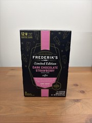 Frederik’s dark chocolate strawberry coffee pods 12 ct keurig k-cups Meijer