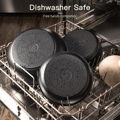 21 Pcs Non-Stick Ceramic Cookware Set, Detachable Handle, Oven Safe, Induction R