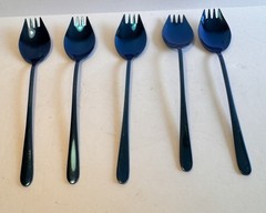 Buyer StarBlue Sporks 2 in 1 Spoons Forks 5 Pieces Stainless Steel