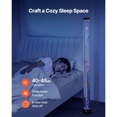 Bubble Tube Lamp 16 Color 5 ft Sensory Aquarium Lamp for Relief Calming