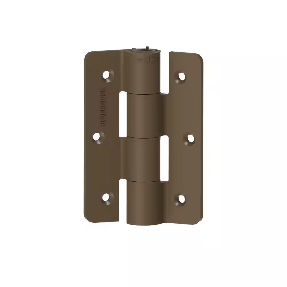 3.125 In. X 4.875 In. Aluminum Light Bronze Standard Butterfly Hinge (2-Pack)