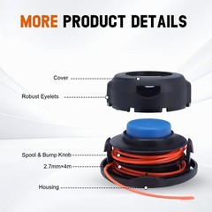 T25 Tap Trimmer Head For Husqvarna 128LD/124L/223L Gas String Trimmer Weedeater