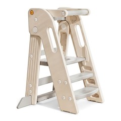 Foldable Toddler Tower Kitchen Step Stool for Kids