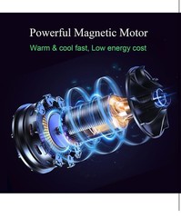 Bladeless Heater Fan Combo 1400W Heater 40W Cooling Tower Oscillating