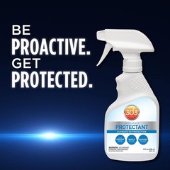 Versatile 303 Protectant Spray – Prevents Fading & Cracking, 10 oz of Protection