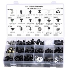 for VW Audi Interior & Exterior Clips Assortment – Tiguan 2016-2024 – 318pcs