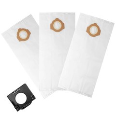 49-90-2016 Fleece Dust Bags Fit Milwauke 0960-20 Wet/Dry Vacuum and Milwauke …