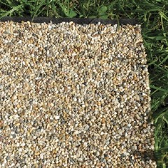 Natural Stone Liner, Decorative Water Garden Koi Fish Pond Lining Real Gravel