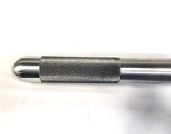 3 POUND BRASS HAMMER* KNURLED 1″ SOLID ALUMINUM 7-1/2″ HANDLE*MADE IN USA*