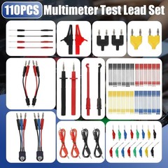 110 Pcs Automotive Circuit Test Lead Kit, Multimeter Test Leads Kit… Fast Ship