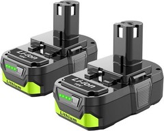 2 PCS 18V Extended Capacity Battery BPL18151 4.0Ah For RYOBI P102 P103 P104 P105