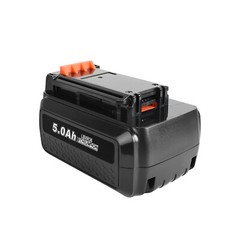 40V LBXR36 5Ah Replace for Black and Decker Lithium Battery LBXR2036 LBX2040