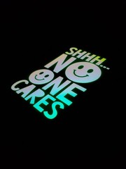 Glow In The Dark Vinyl Decals Positive Quotes Decor Large Size Lit Studios New