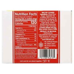 Lotus Biscoff Cookies, 17.6 Oz, Dispenser Box (20 sleeves of 2 XL cookies) New