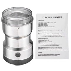 Electric Coffee Bean Grinder Nut Seed Herb Grind Spice Crusher Mill Blender NEW