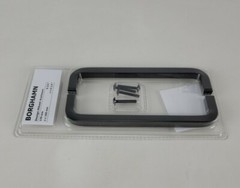 Ikea Borghamm Furniture Handle Steel 17 cm Black Set of 2 pcs New