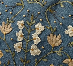 Pottery Barn Zea Embroidered Lumbar Pillow Cover 16×26″, Blue Multi (US STOCK)