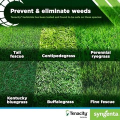 Tenacity Herbicide, 8 oz. Bottle, Covers 1 Acre, Syngenta Selective Herbicide