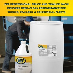 Zep Premium Truck and Trailer Wash – 55 Gallon (One Drum) 1041625 – Professional