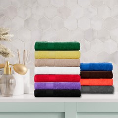 Ample Decor Wash Cloths Pack of 10/20/50 100% Cotton High Absorbency Soft