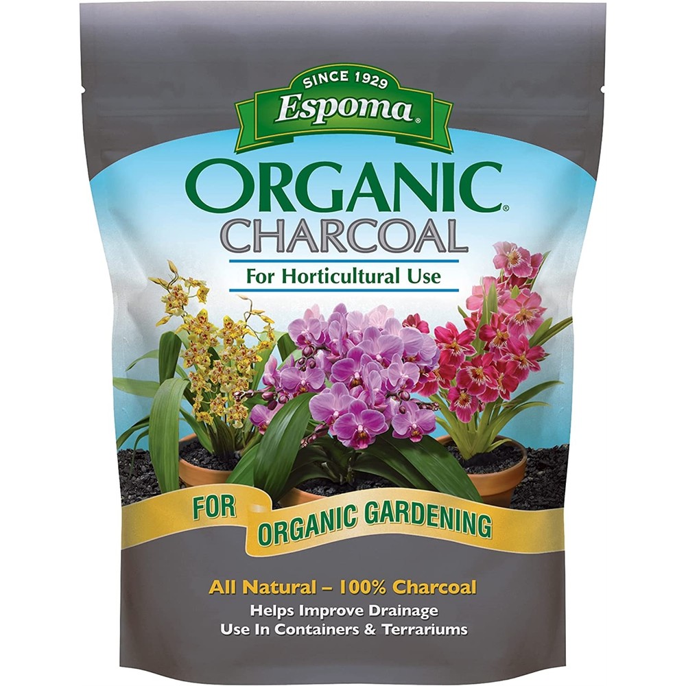Espoma Organic Charcoal for Horticultural Use For Organic Gardening, 4 qt