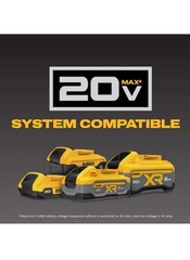 DEWALT 20V MAX 5.0Ah Battery Starter Kit (2-Pack) with DCB1104 4-Amp Charger