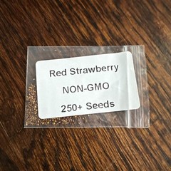 250+ Red Climbing Strawberry Seeds Everbearing Fruit Plant Home Garden Sweet JWL