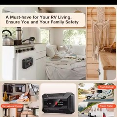 12V RV Carbon Monoxide & Propane Gas Detector Alarm High Sensitivity LPG CO Sens
