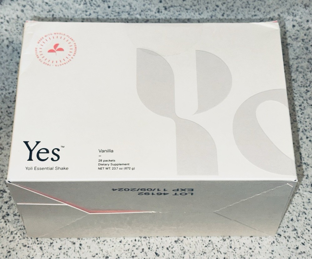 Yoli Essential Shake YES Vanilla – 28 Packets (24g each) (No box) SALE!