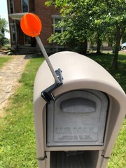 Mail Alert – Mail Flag – Mailbox Alert – FOR STEP2 STYLE MAILBOXES AS SHOWN- NEW