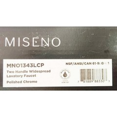 Miseno MNO1343LCP Mia 1.2 GPM Widespread Bathroom Faucet – Polished Chrome READ