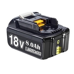 2pack BL1860B For Makita 18V Lithium ion LXT BL1830 BL1850 Charger/Battery