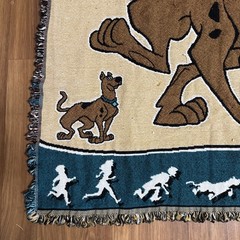 Scooby Doo Throw Blanket Tapestry 42 x 58. Made in USA. The Northwest Company.