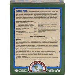 Down to Earth (#17803) All Natural Acid Mix Blended Fertilizer 4-3-6, 1 lb