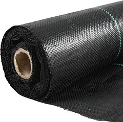 6′ x 300′ Woven Ground Cover Landscape Fabric 3.2-ounce Weed Barrier~H