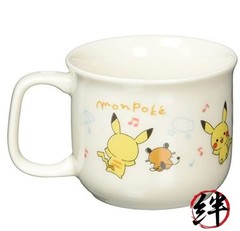 Kaneshotouki Pokémon Monpoke Mug Approx. 8cm Made in Japan 050142 White