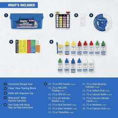 Taylor K-2006 FAS-DPD Pool Water Test Kit Chlorine pH Alkalinity Calcium