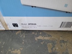 New In Box …sealed…Perfect Aire 2PFD35 Dehumidifier 24.25 H in.
